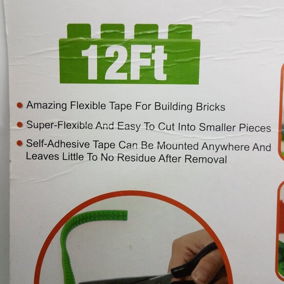 Tekno Stick Build Tape Amazing Flexible 12 Ft Self Adhesive For Building Brick - Picture 7 of 7